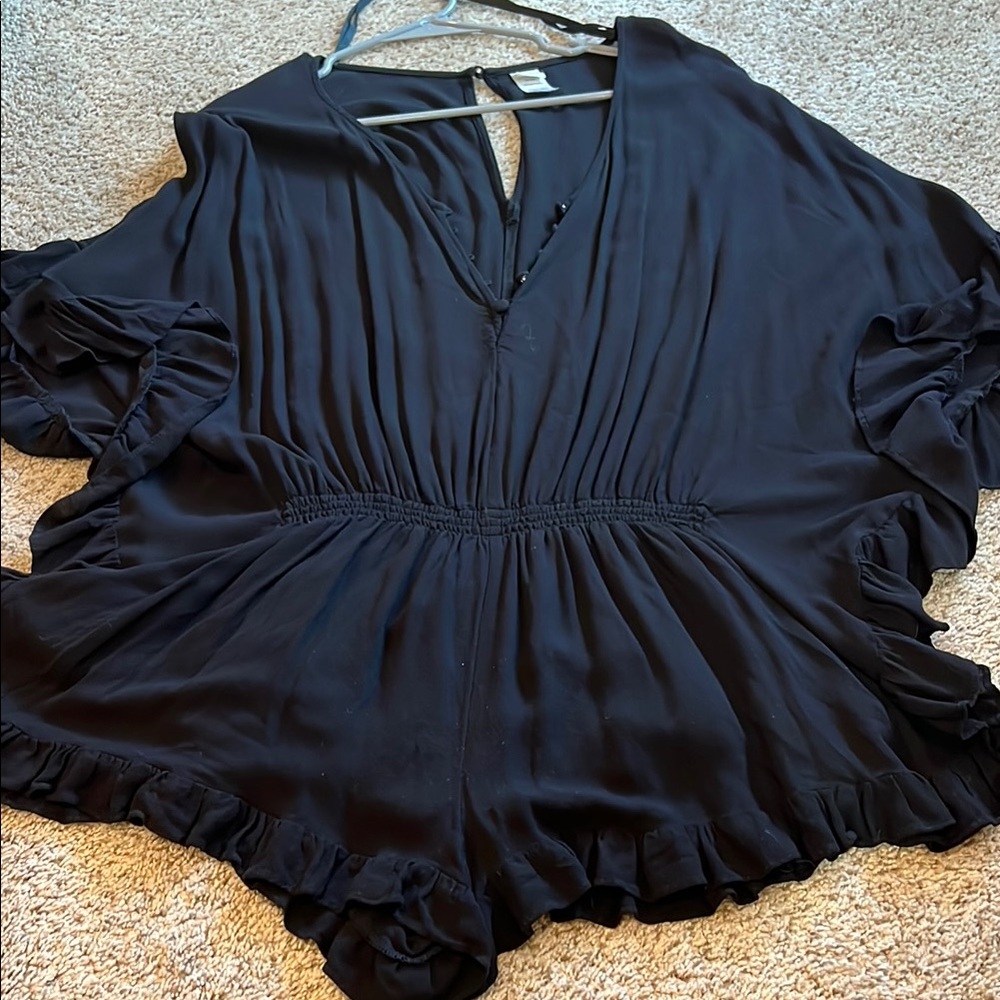 L*Space Swim Cover-Up XS Black - Picture 4 of 4